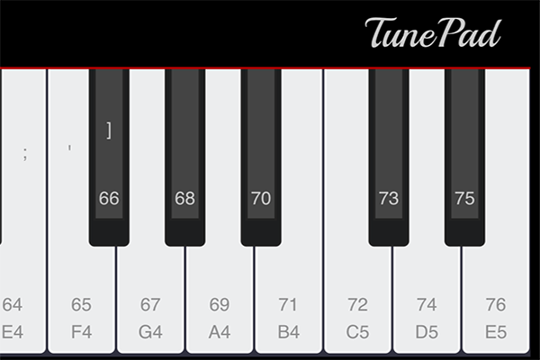 TunePad Piano